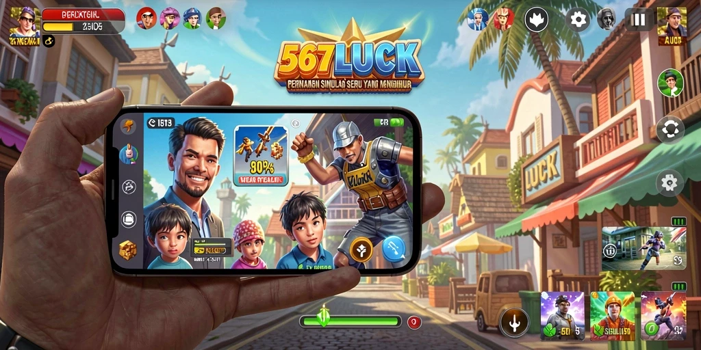 Gameplay menarik dari 567LUCK dengan berbagai tantangan simulasinya.