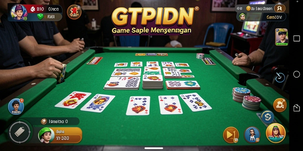 Tangkapan layar gameplay GTPIDN yang menunjukkan suasana penuh tantangan.