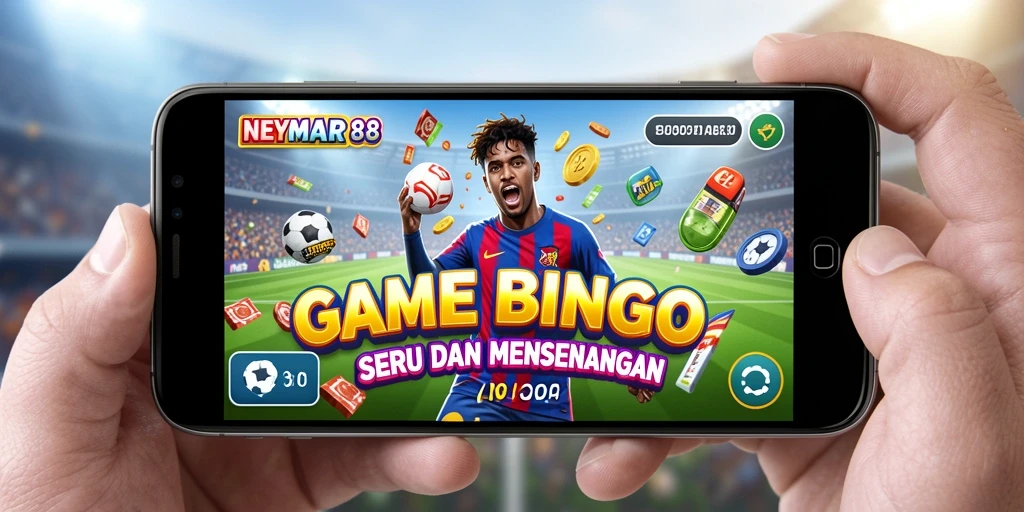 Tampilan gameplay Bingo seru di NEYMAR88.