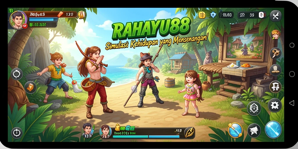 Tampilan screenshot RAHAYU88 dengan gameplay mendebarkan.
