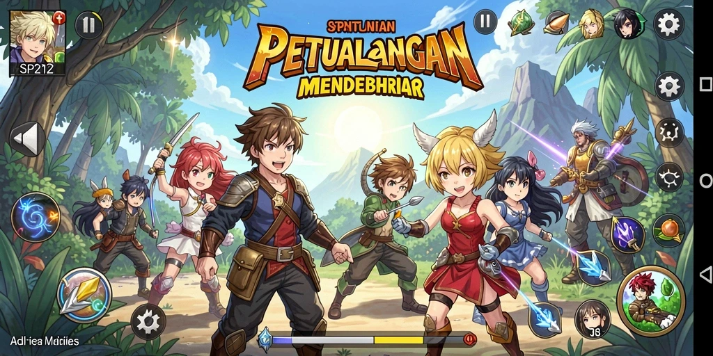 Gambaran menarik dari gameplay SP212 yang penuh aksi.