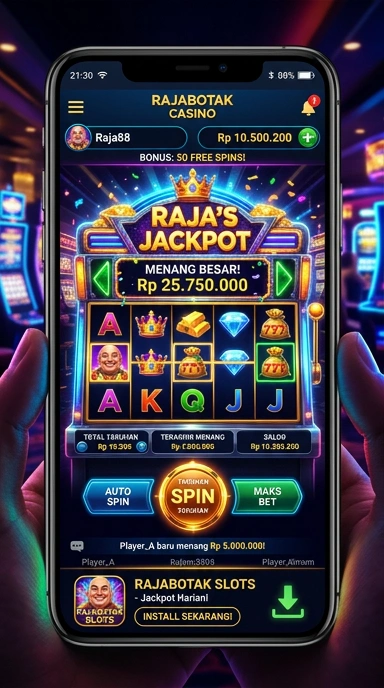 Aplikasi rajabotak yang bebas dari virus dan malware.